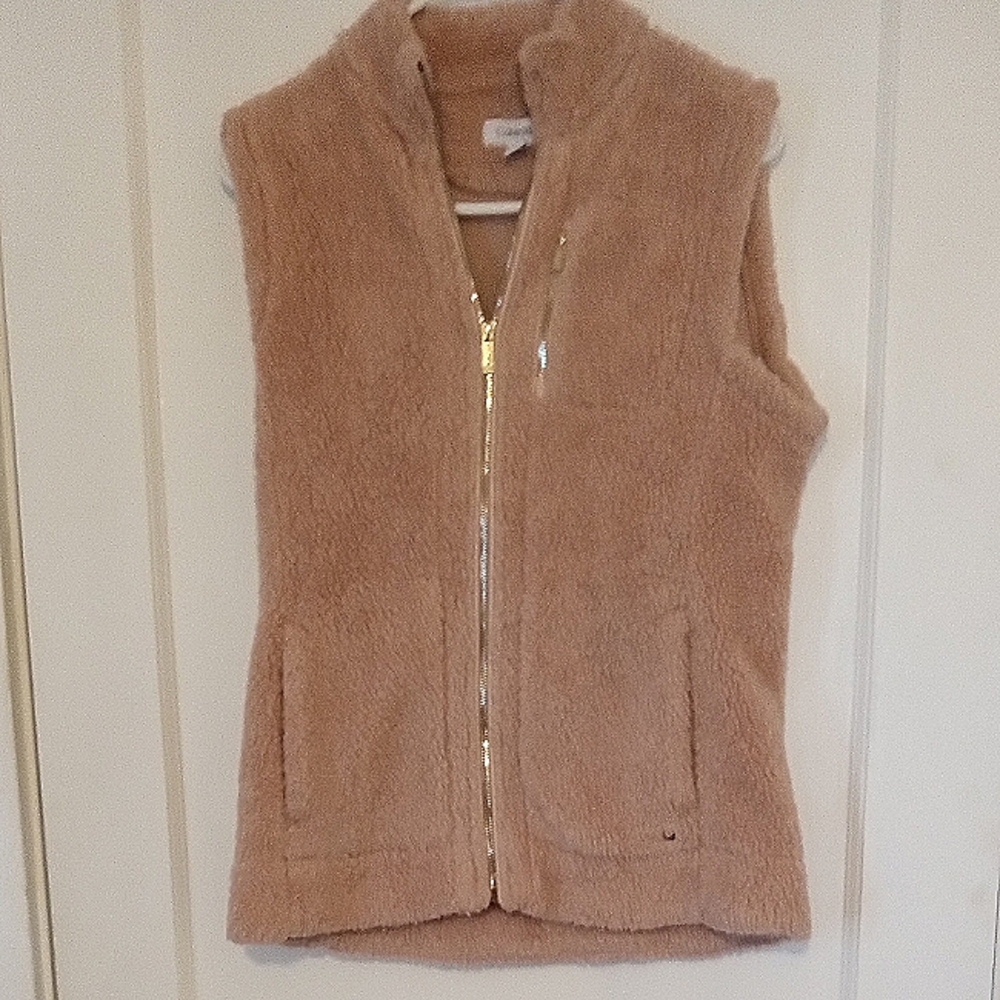 Calvin Klein Sherpa Vest, Size XS